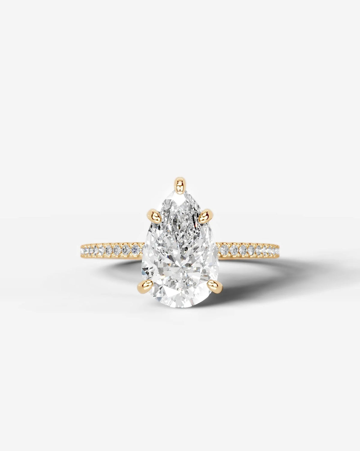 Marquise Solitaire With Tulip Prongs Lab Grown Diamond Engagement Ring