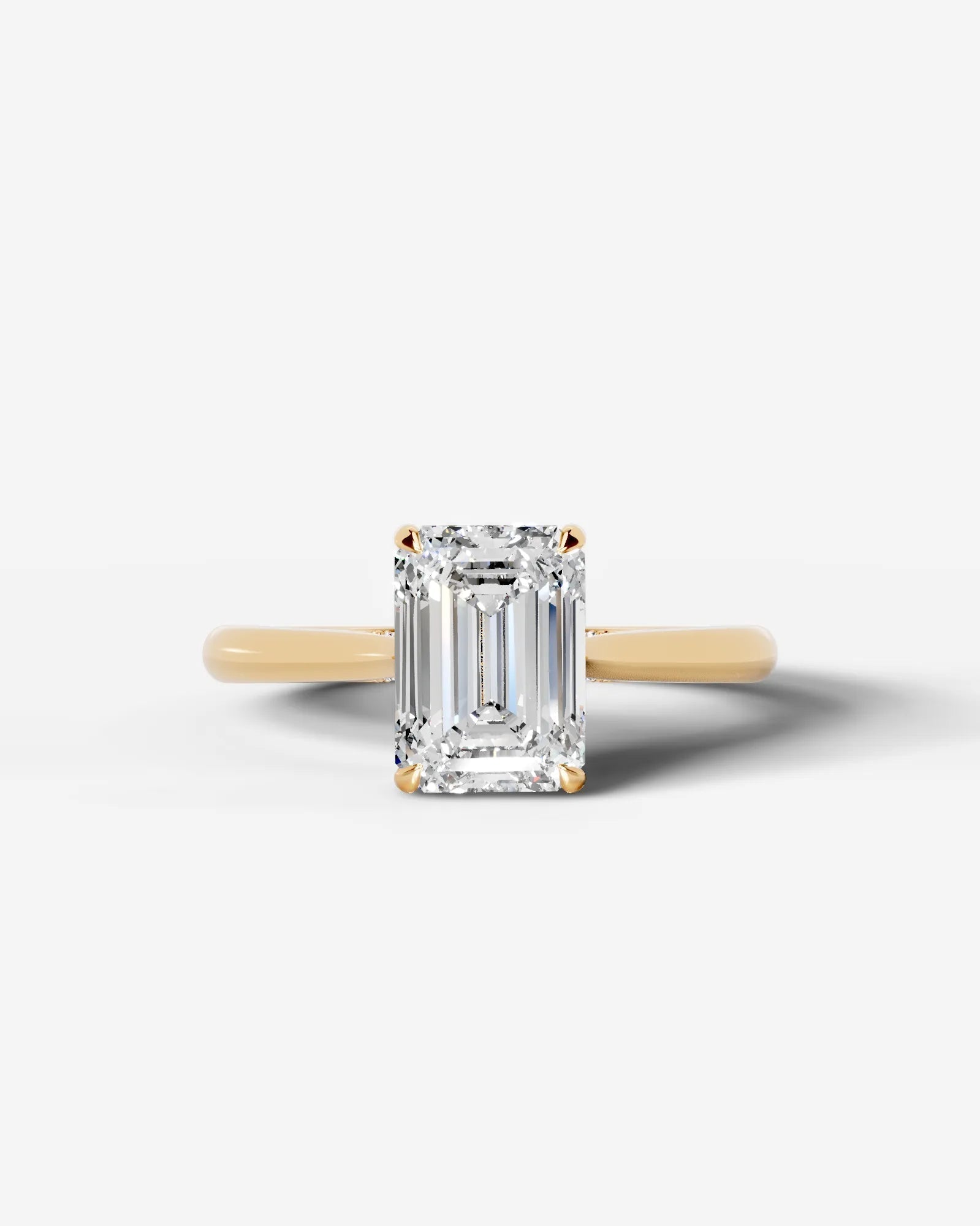 Marquise Solitaire With Tulip Prongs Lab Grown Diamond Engagement Ring