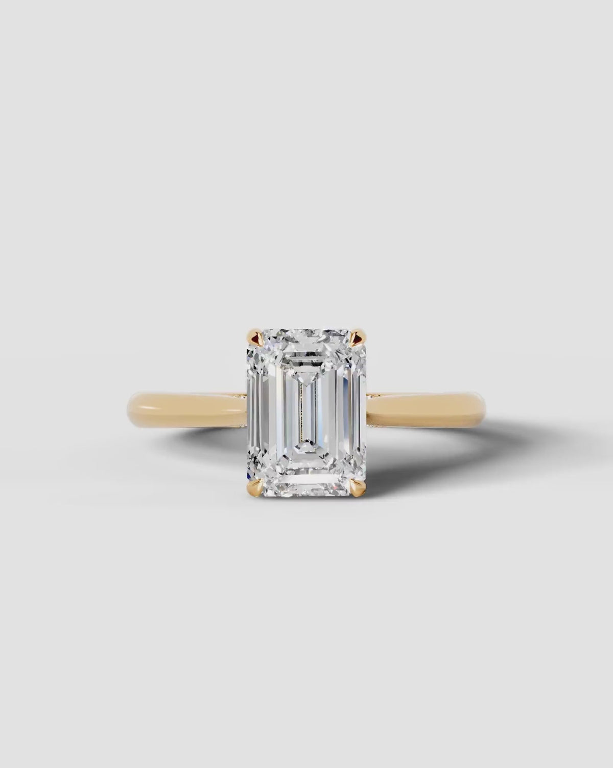 Marquise Solitaire With Tulip Prongs Lab Grown Diamond Engagement Ring