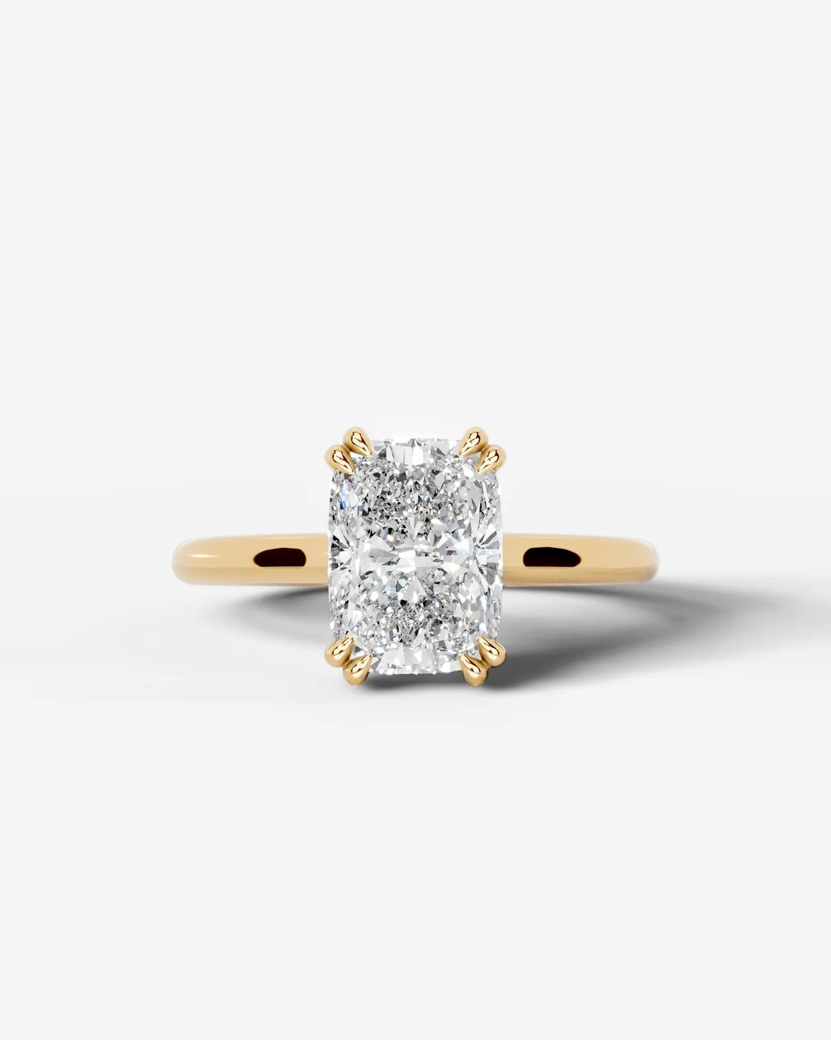 Marquise Solitaire With Tulip Prongs Lab Grown Diamond Engagement Ring