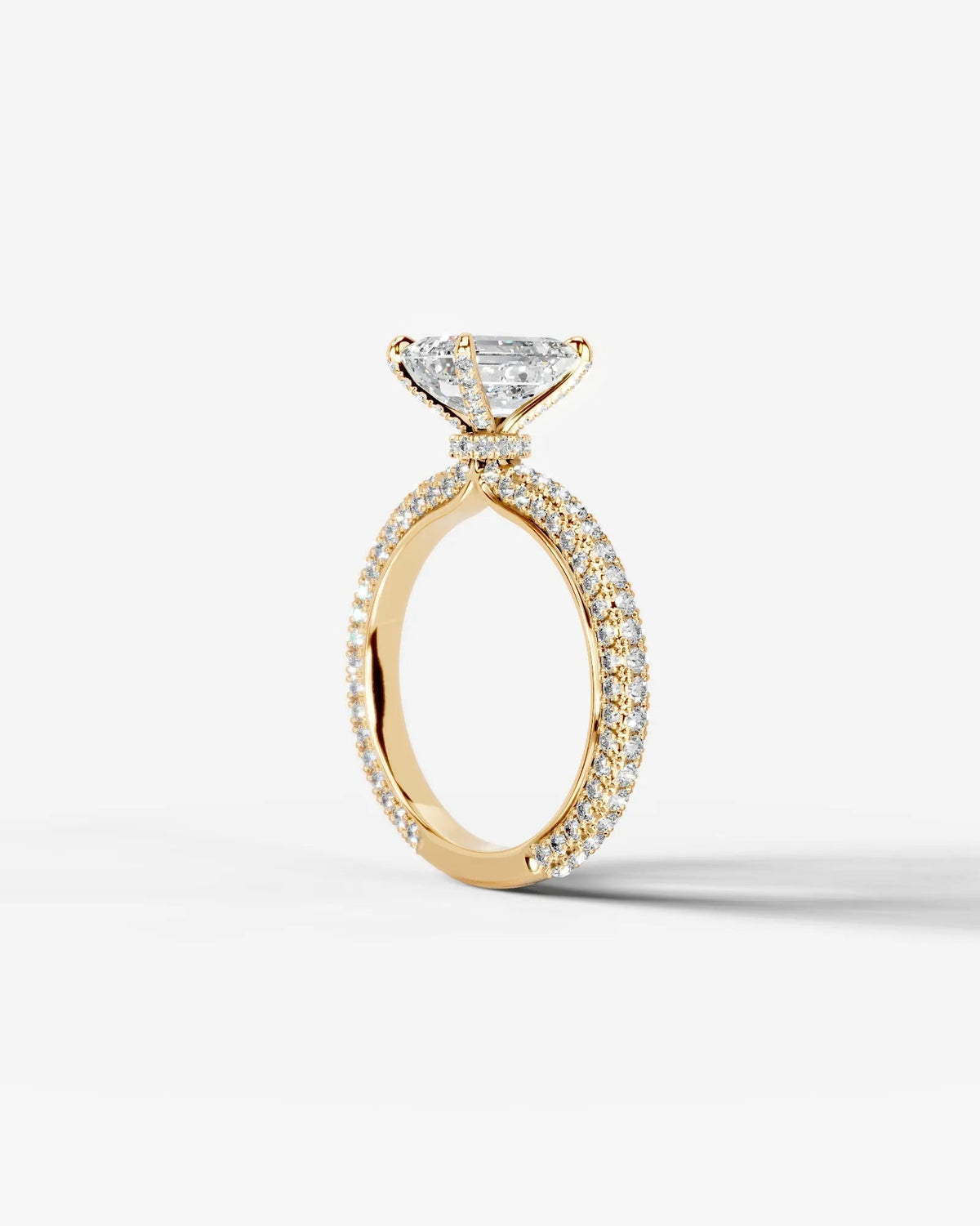 Marquise Solitaire With Tulip Prongs Lab Grown Diamond Engagement Ring