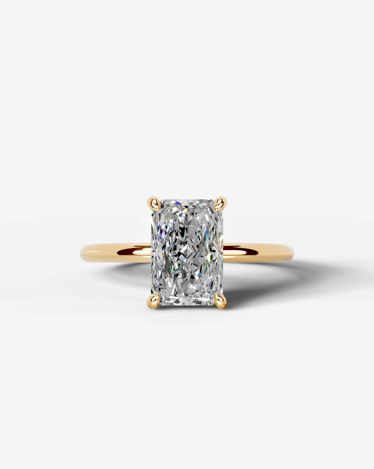 Marquise Solitaire With Tulip Prongs Lab Grown Diamond Engagement Ring