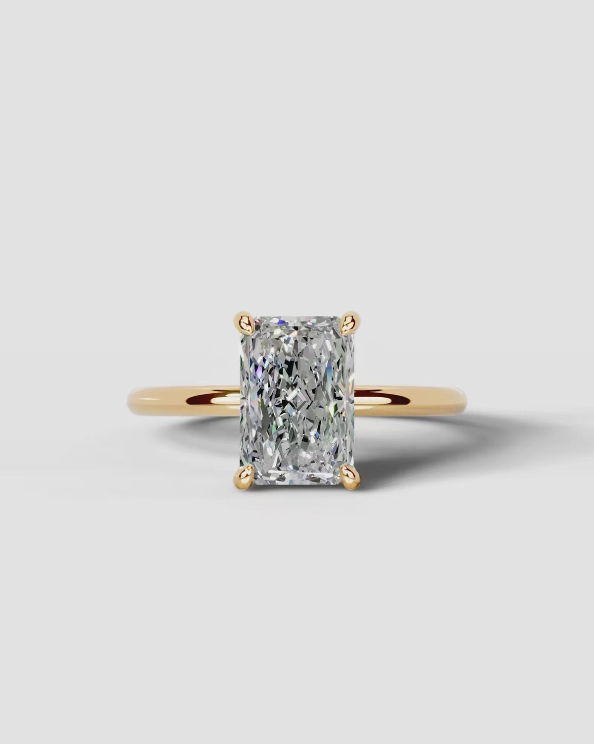 Marquise Solitaire With Tulip Prongs Lab Grown Diamond Engagement Ring