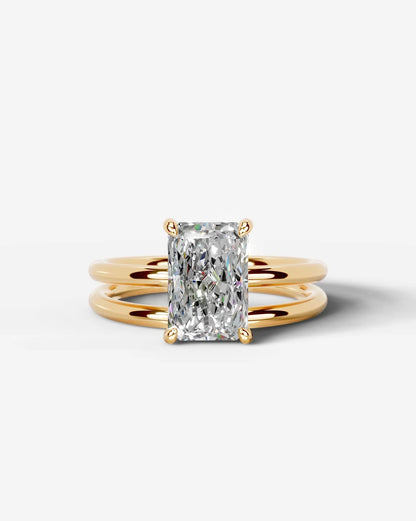 Marquise Solitaire With Tulip Prongs Lab Grown Diamond Engagement Ring