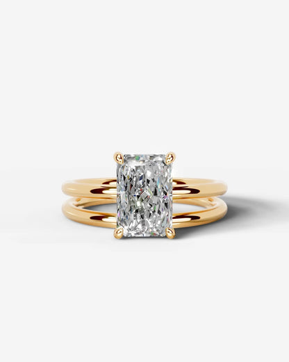 Marquise Solitaire With Tulip Prongs Lab Grown Diamond Engagement Ring