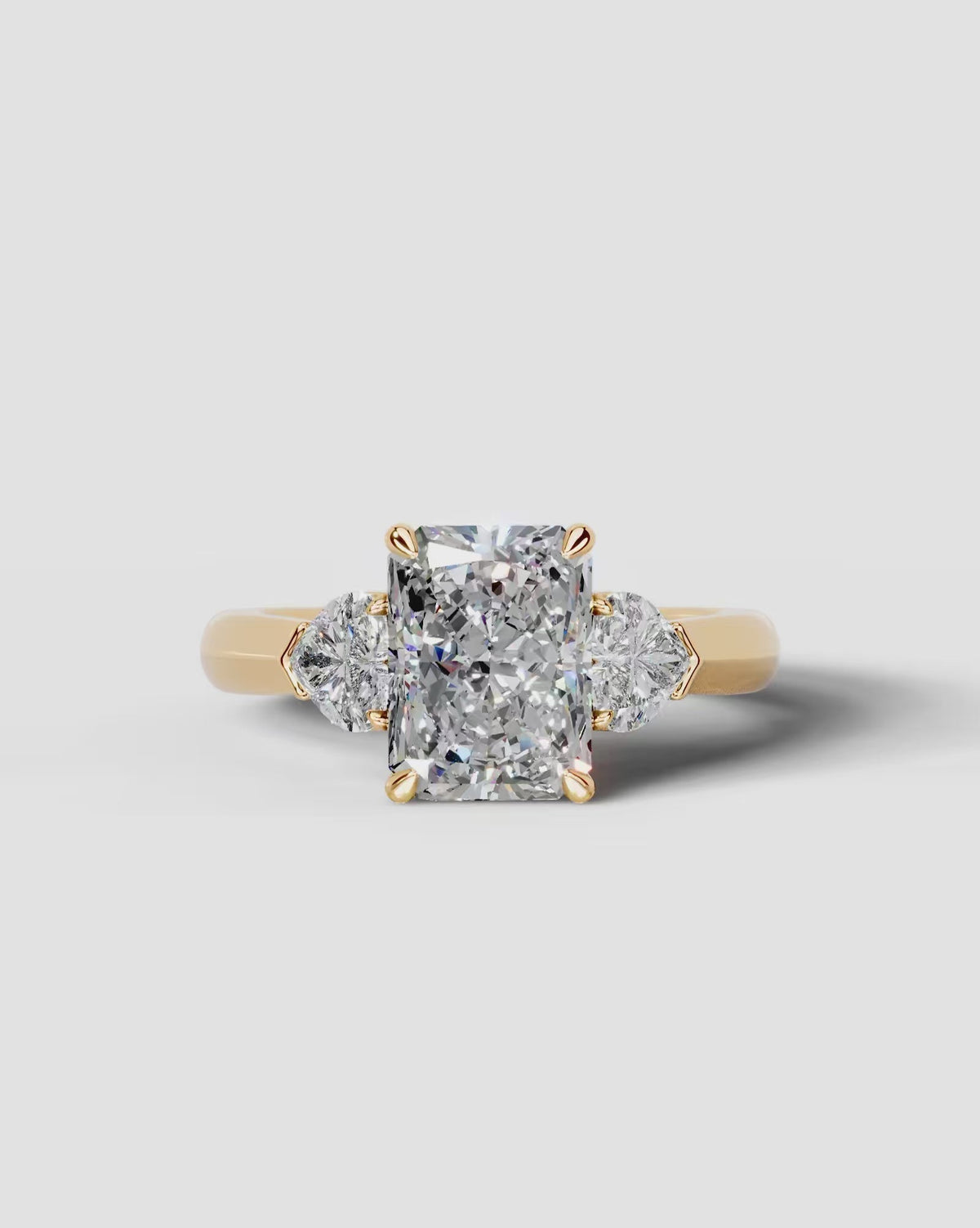 Marquise Solitaire With Tulip Prongs Lab Grown Diamond Engagement Ring