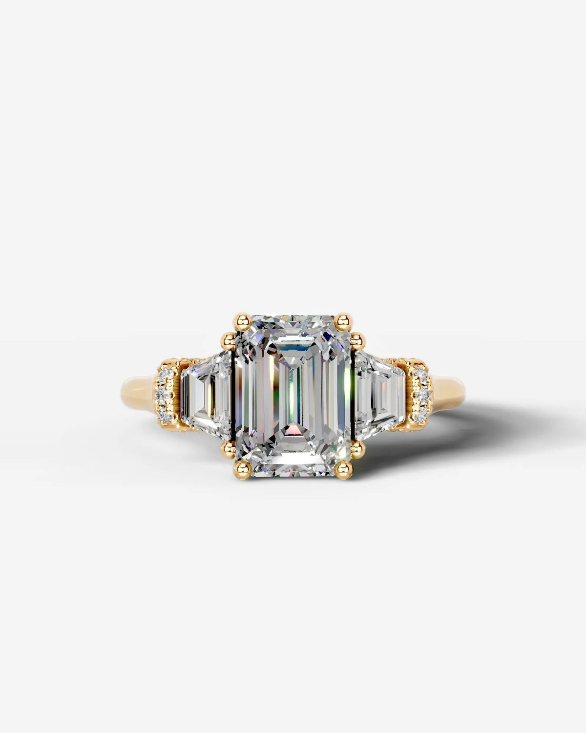 Marquise Solitaire With Tulip Prongs Lab Grown Diamond Engagement Ring