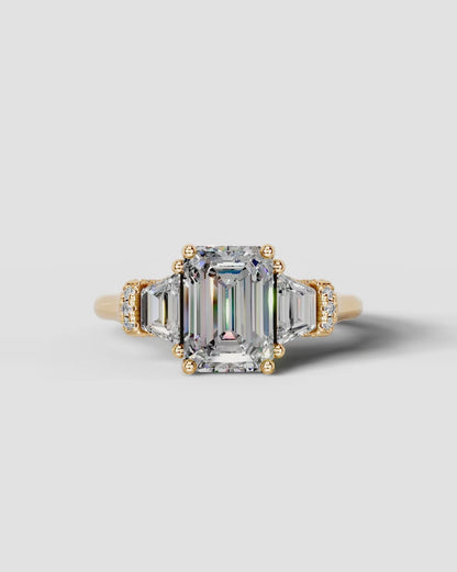 Marquise Solitaire With Tulip Prongs Lab Grown Diamond Engagement Ring