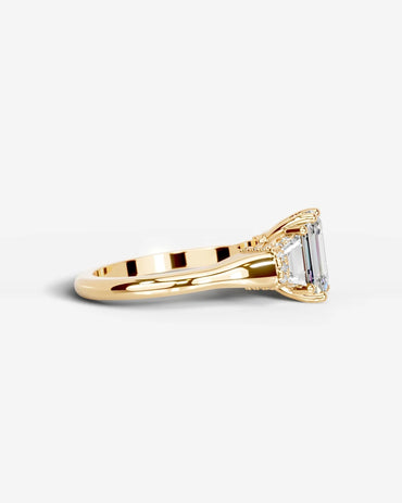 Marquise Solitaire With Tulip Prongs Lab Grown Diamond Engagement Ring