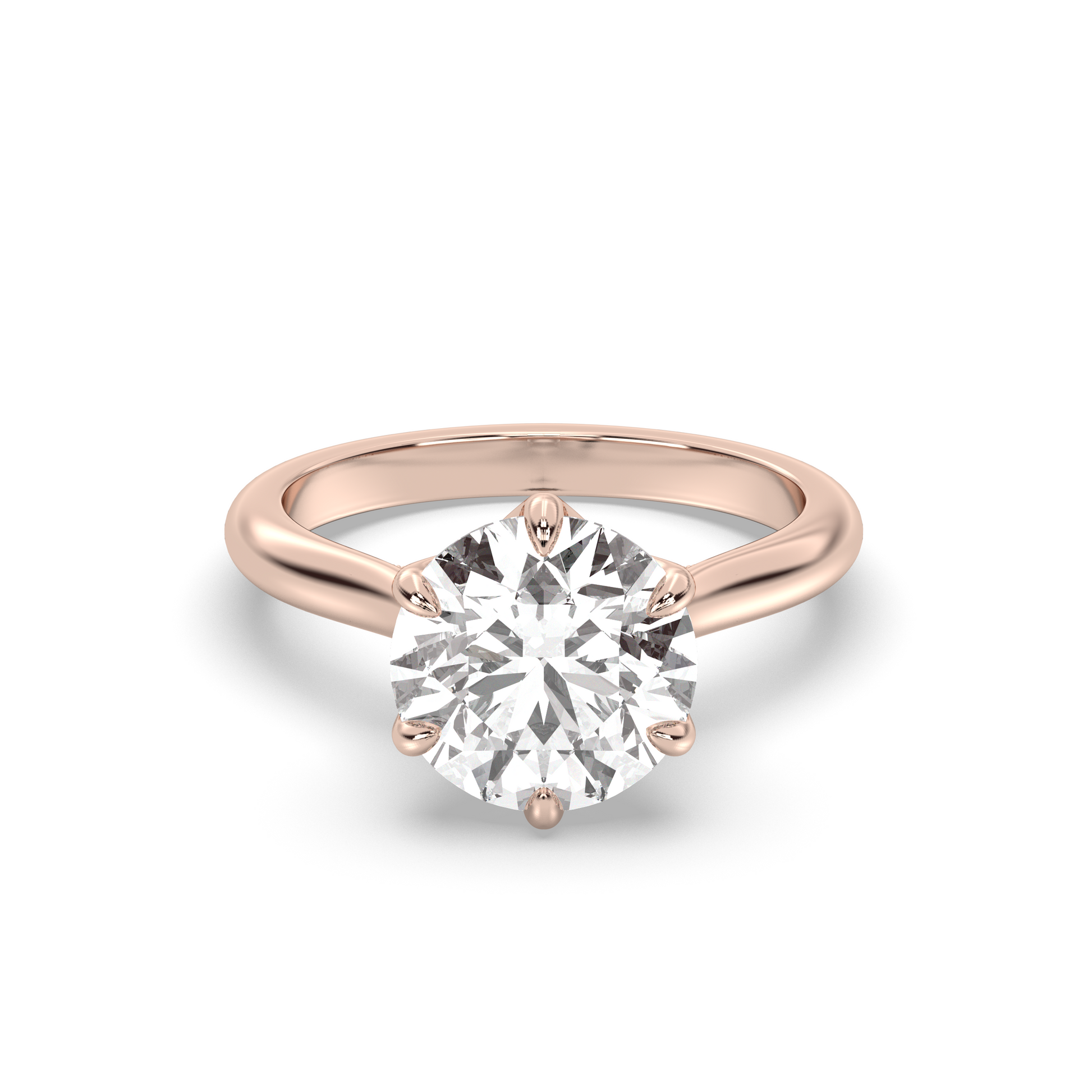 Marquise Shaped Three Stone Lab Grown Diamond Engagement Ring