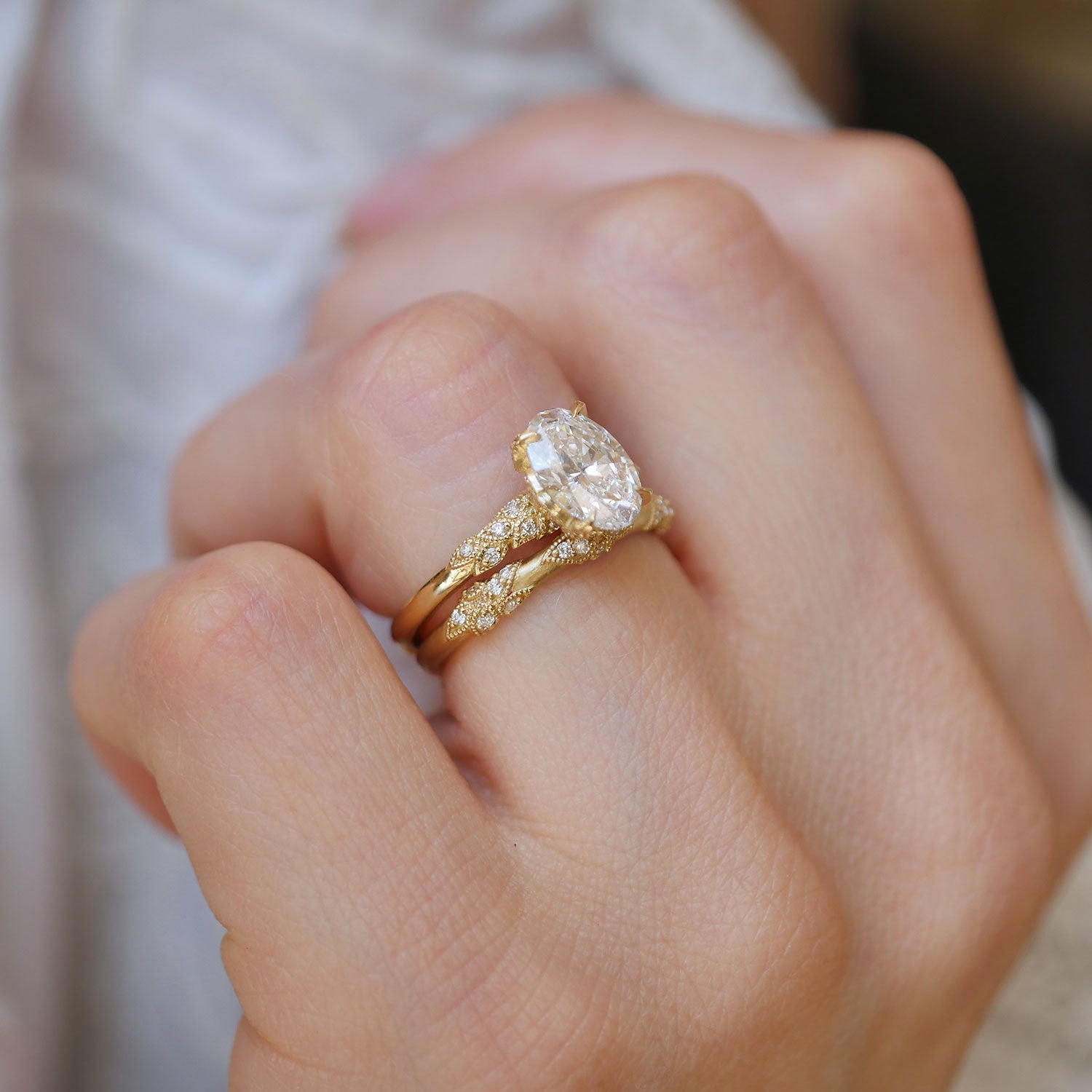 0.25 TCW Round Shaped Half Eternity Lab Grown Diamond Wedding Band