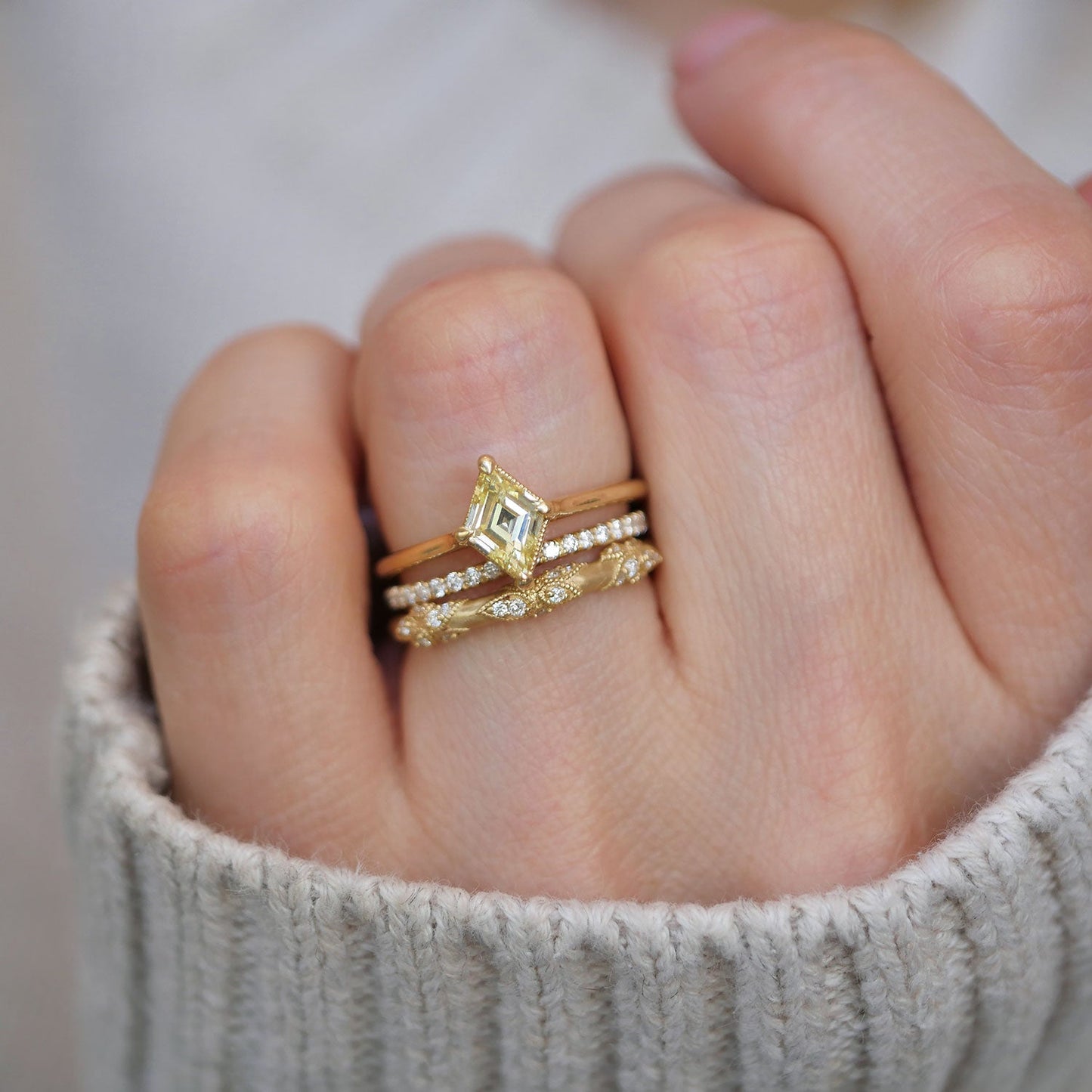 0.25 TCW Round Shaped Half Eternity Lab Grown Diamond Wedding Band