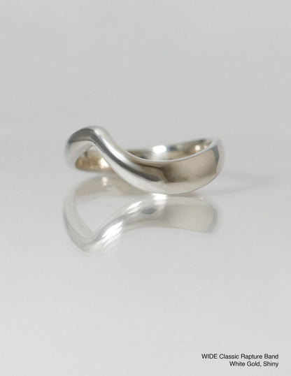 Classic Rupture Gold Wedding Band (Wide)