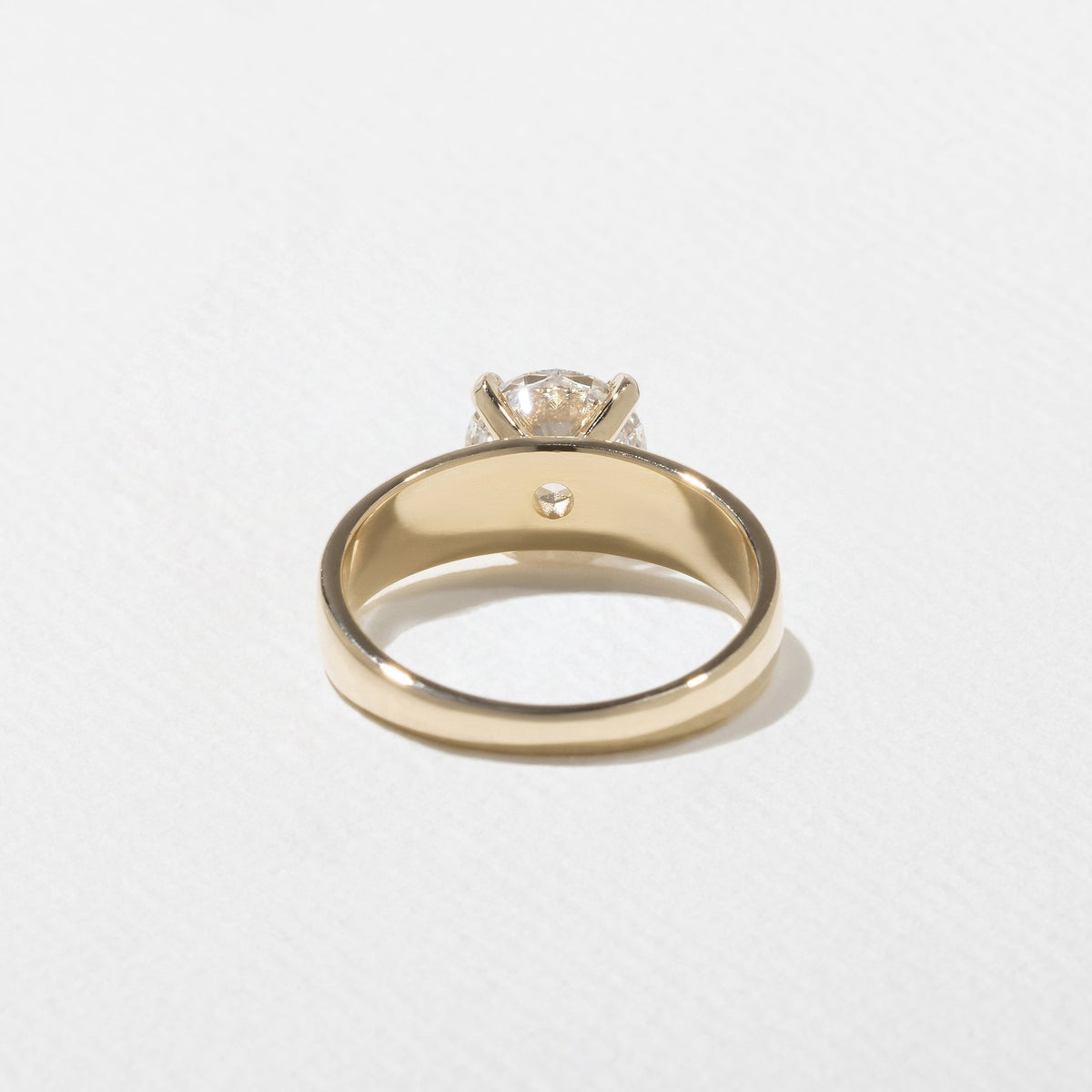 Emerald Pave Engagement Ring – 1 CT Lab Grown Diamond