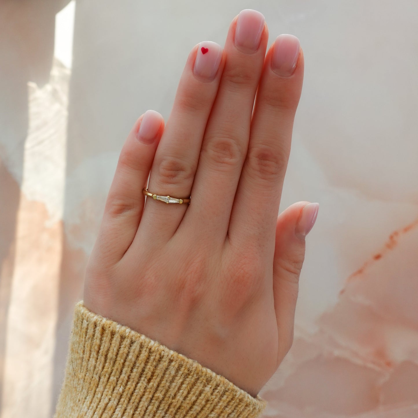 0.25 TCW Round Shaped Half Eternity Lab Grown Diamond Wedding Band