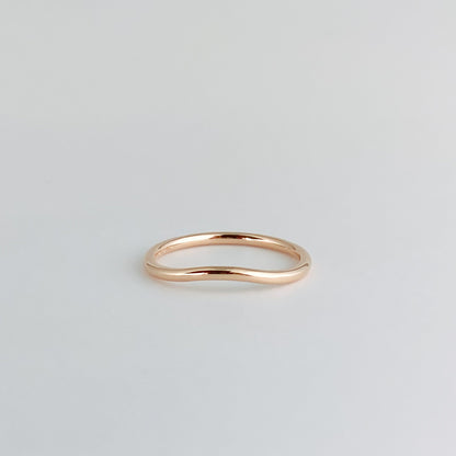 Curved Wedding Band