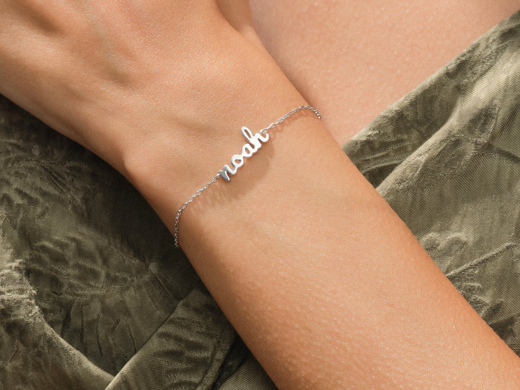 Customised Name Gold Bracelet