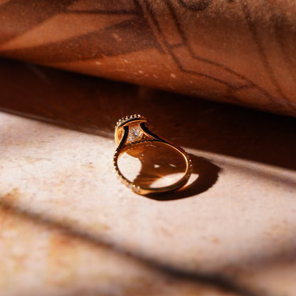 Oval Solitaire Engagement Ring – 2 CT Lab Grown Diamond