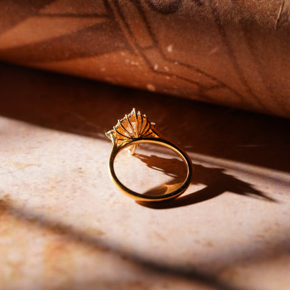 Oval Solitaire Engagement Ring – 2 CT Lab Grown Diamond