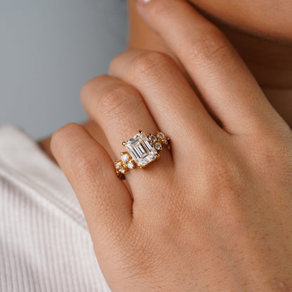 Oval Solitaire Engagement Ring – 2 CT Lab Grown Diamond
