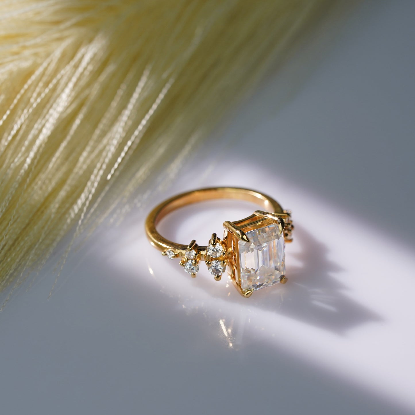 Oval Solitaire Engagement Ring – 2 CT Lab Grown Diamond