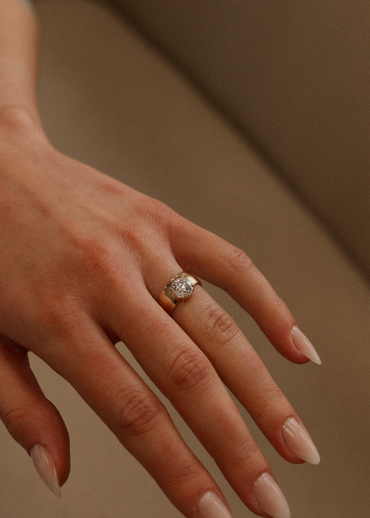 0.25 TCW Round Shaped Half Eternity Lab Grown Diamond Wedding Band