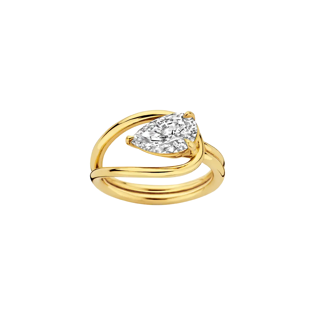 Timeless 1.9 CT Oval Cut Split Shank & Solitaire Lab Grown Diamond Engagement Ring