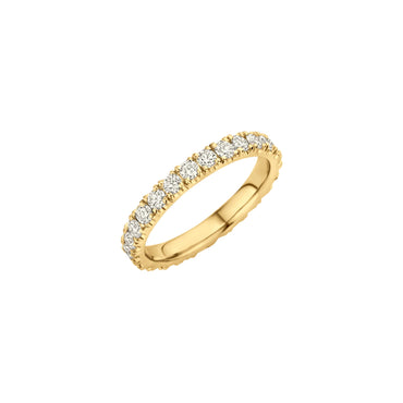 Timeless 0.2 TCW Round Stones Full Eternity Lab Grown Diamond Wedding Band