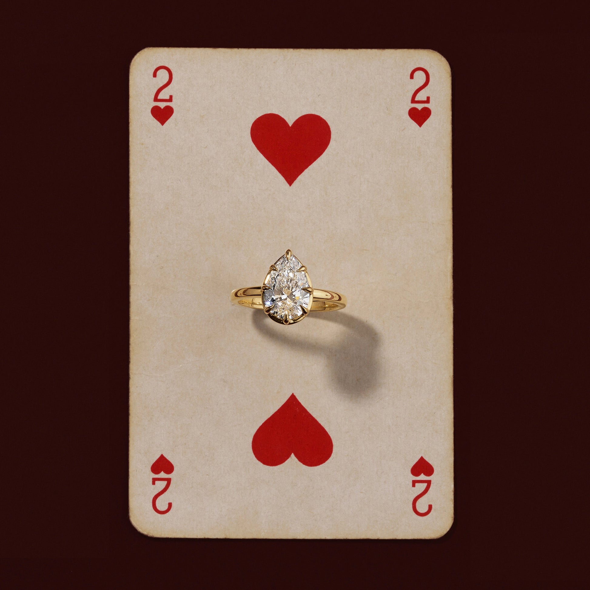 Marquise Cut Cluster Styled Lab Grown Diamond Engagement Ring