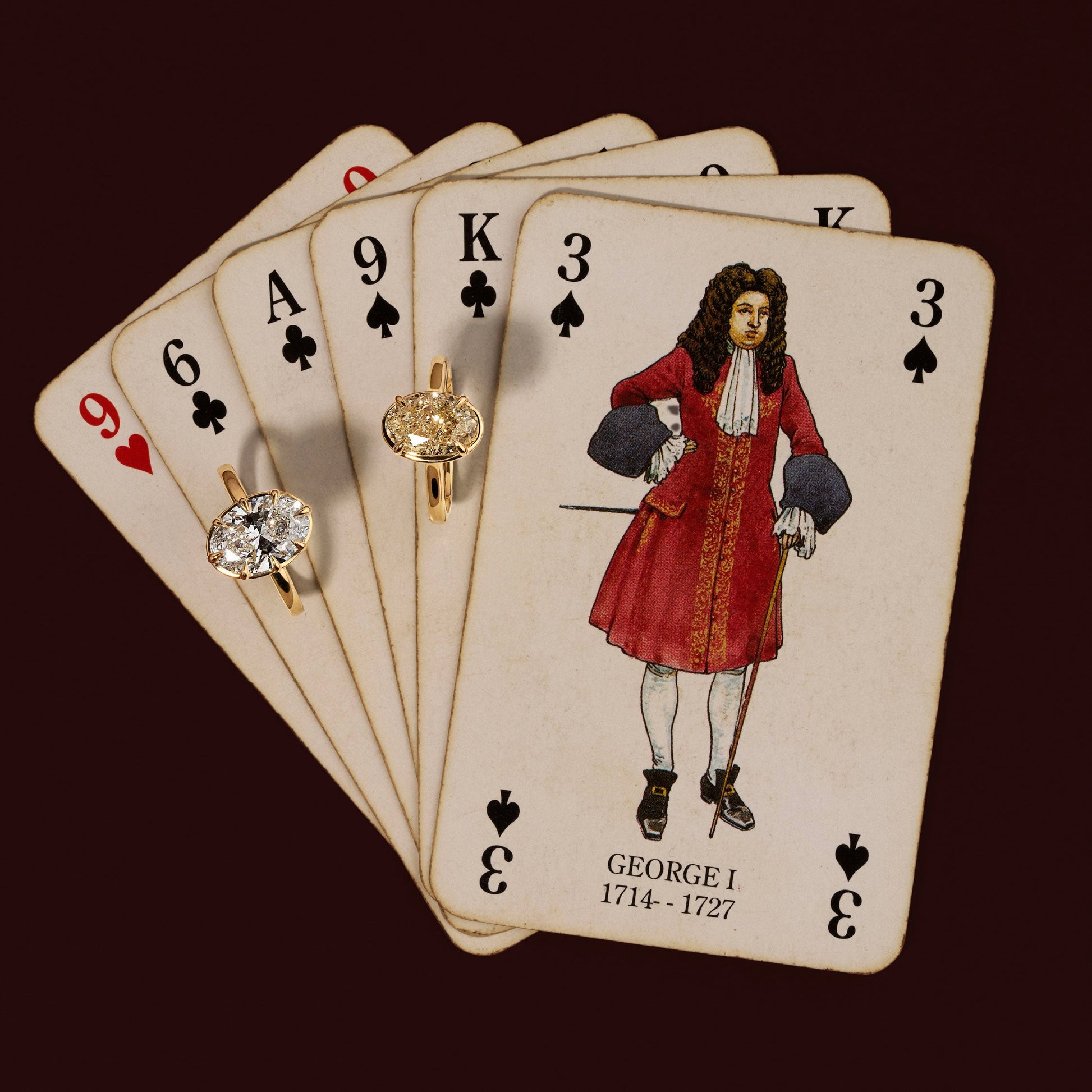 Marquise Cut Cluster Styled Lab Grown Diamond Engagement Ring