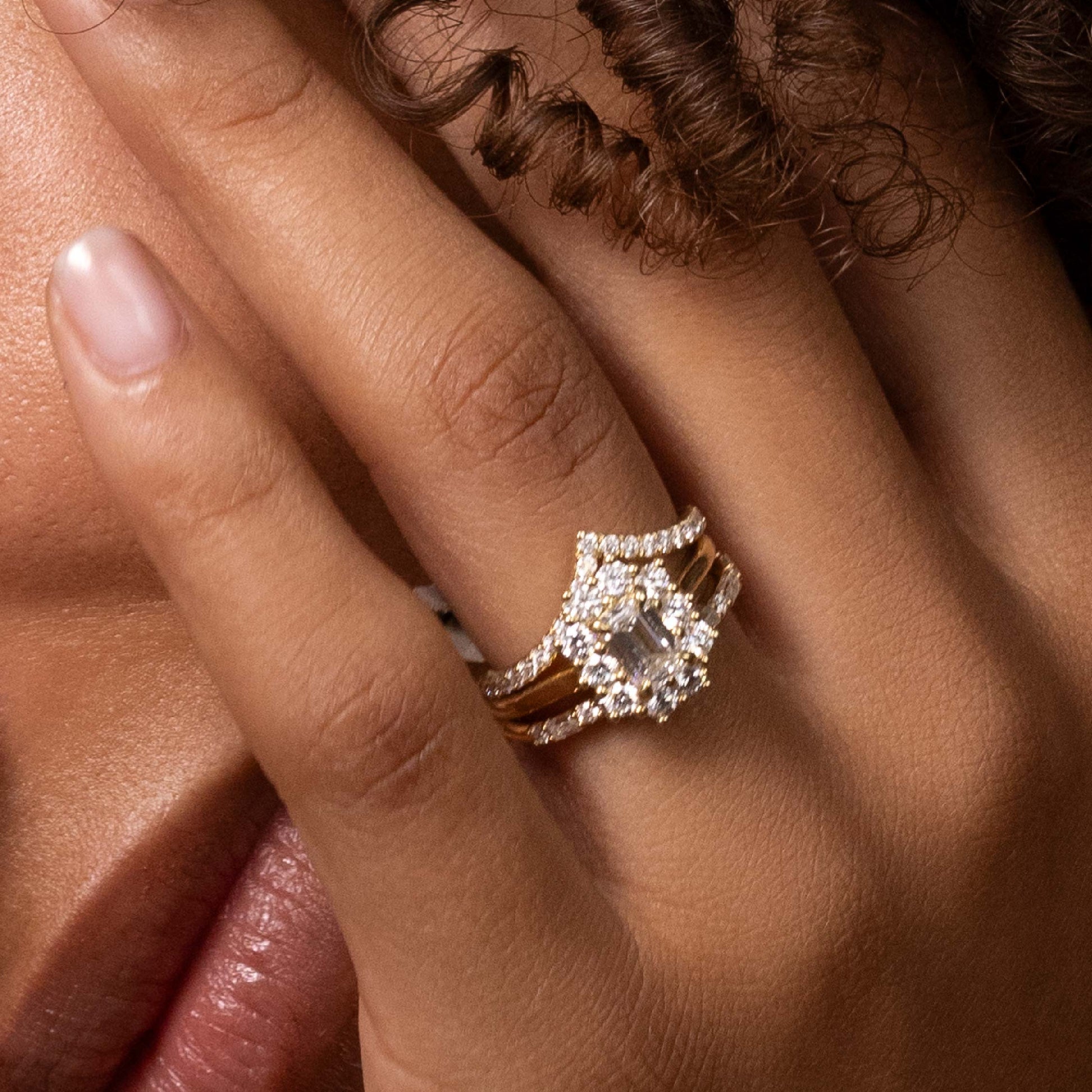 0.25 TCW Round Shaped Half Eternity Lab Grown Diamond Wedding Band