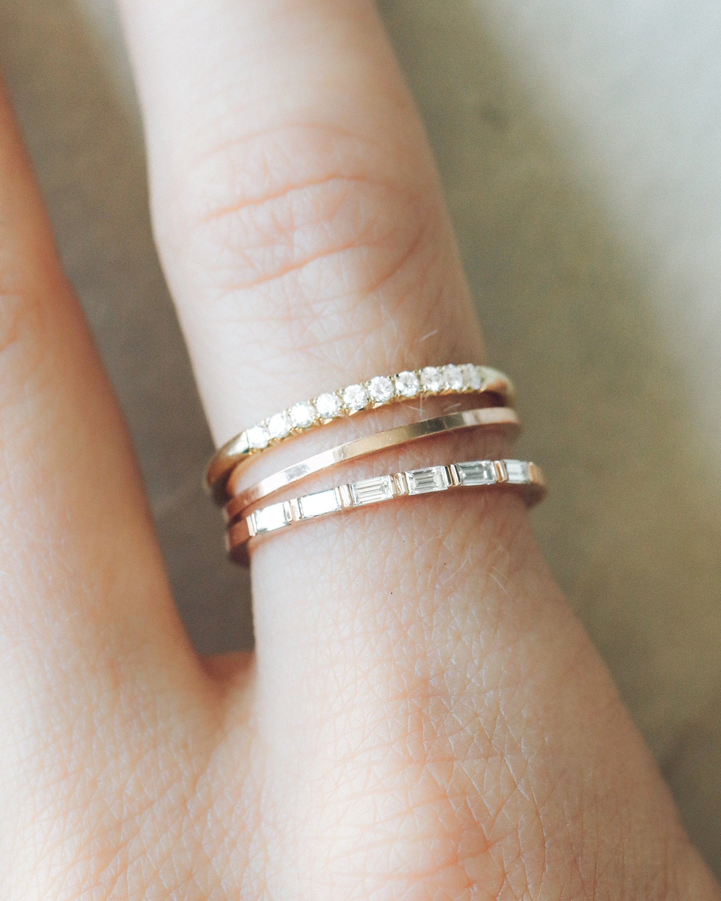 0.25 TCW Round Shaped Half Eternity Lab Grown Diamond Wedding Band