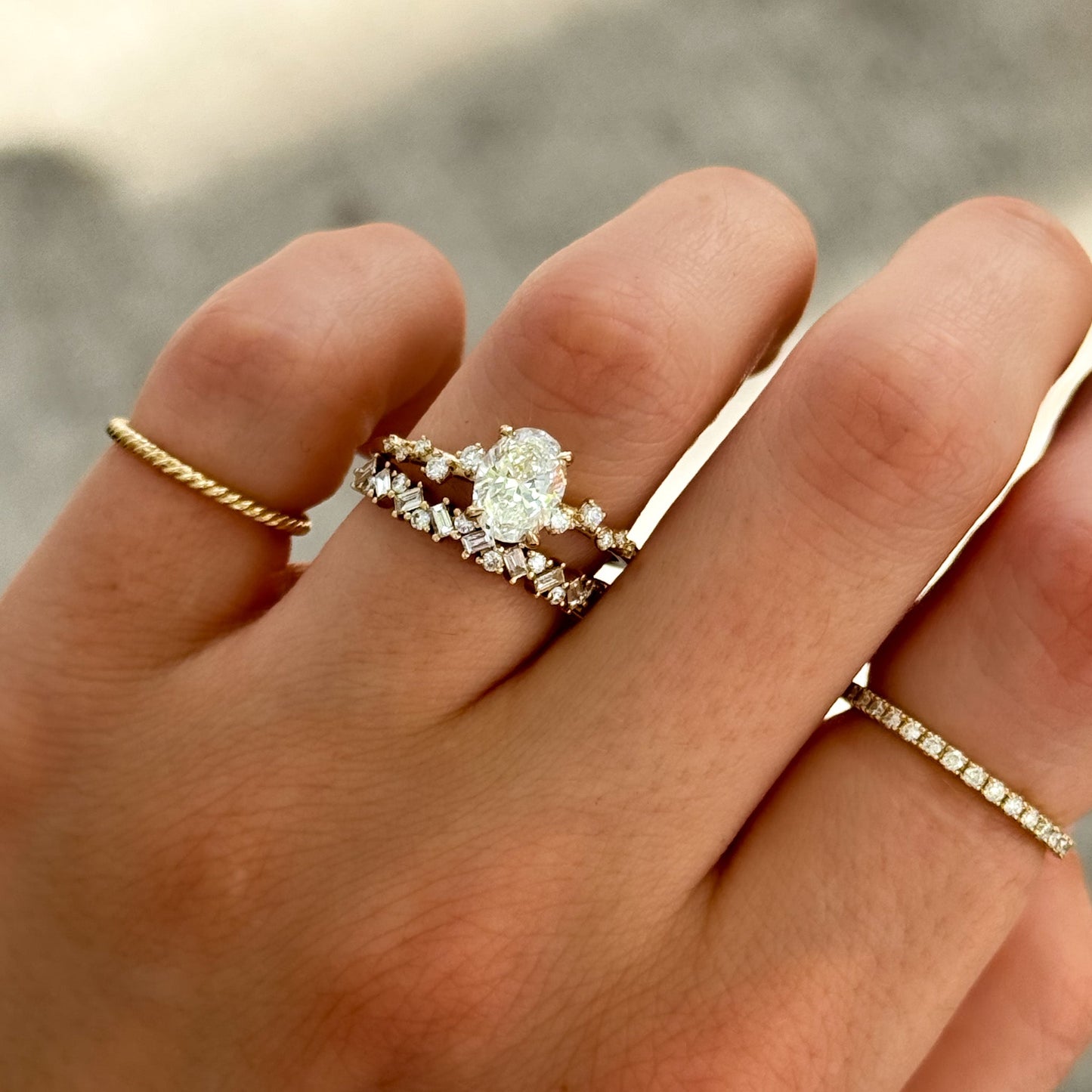 0.25 TCW Round Shaped Half Eternity Lab Grown Diamond Wedding Band