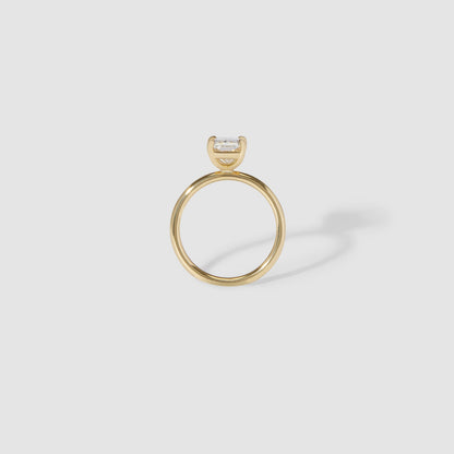 2.52 CT Radiant Cut Solitaire Lab Grown Diamond Engagement Ring