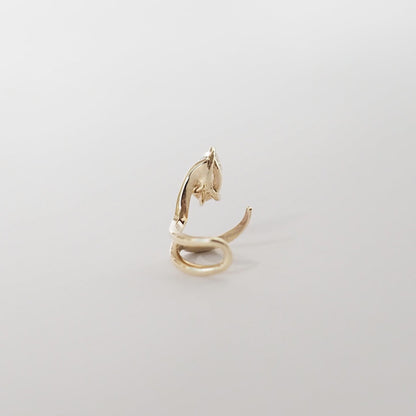 0.4 TCW Pear Shaped Lab Grown Diamond Ear Cuffs