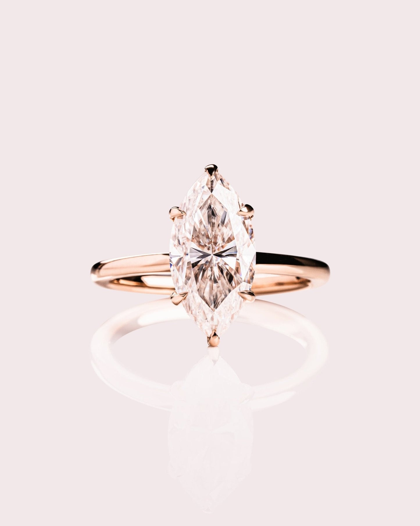 Cushion Hidden Halo Lab Grown Diamond Engagement Ring