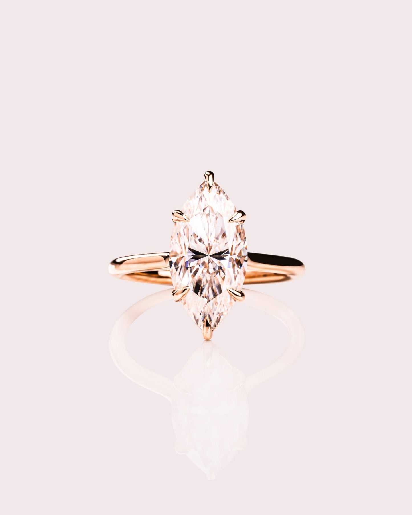 Cushion Hidden Halo Lab Grown Diamond Engagement Ring