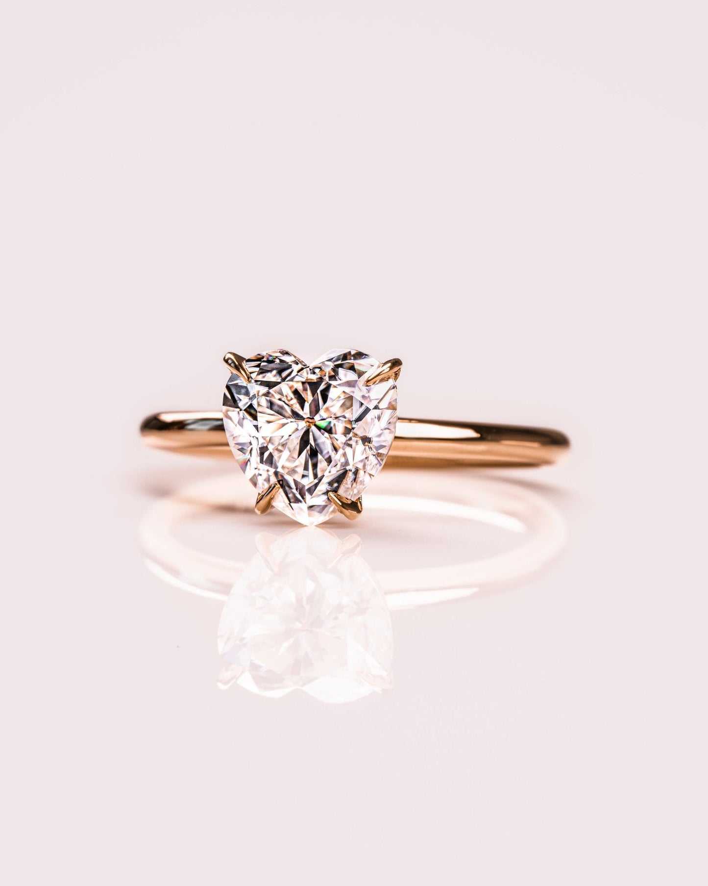Cushion Hidden Halo Lab Grown Diamond Engagement Ring
