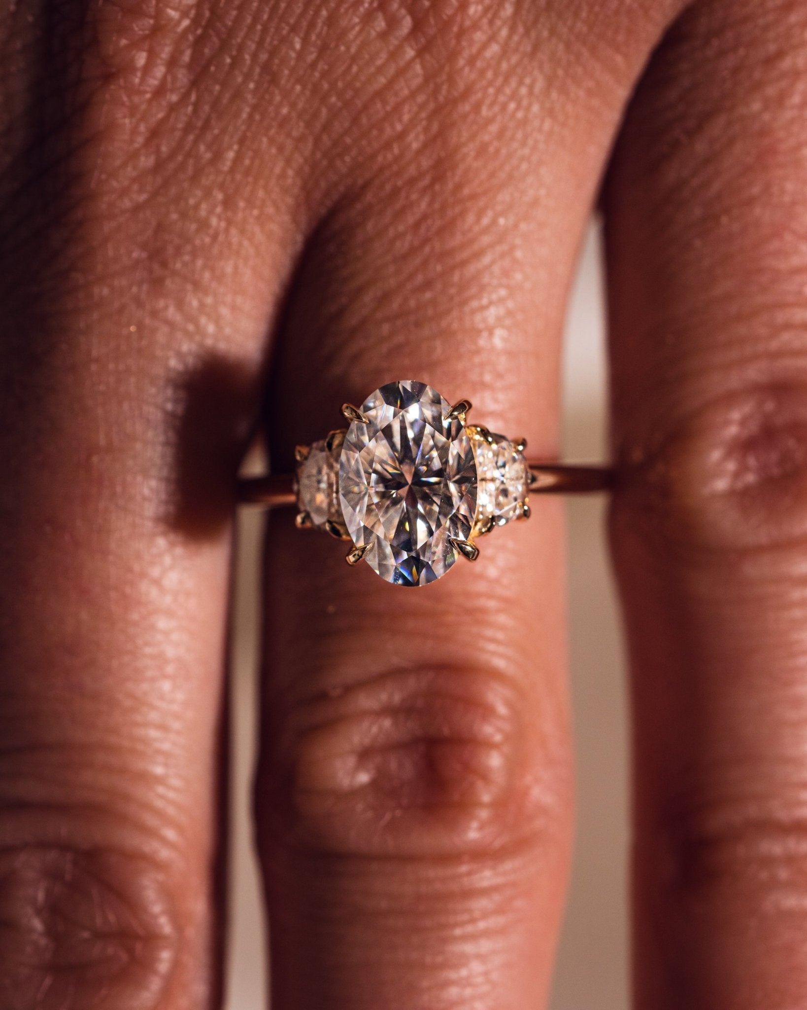 Cushion Hidden Halo Lab Grown Diamond Engagement Ring