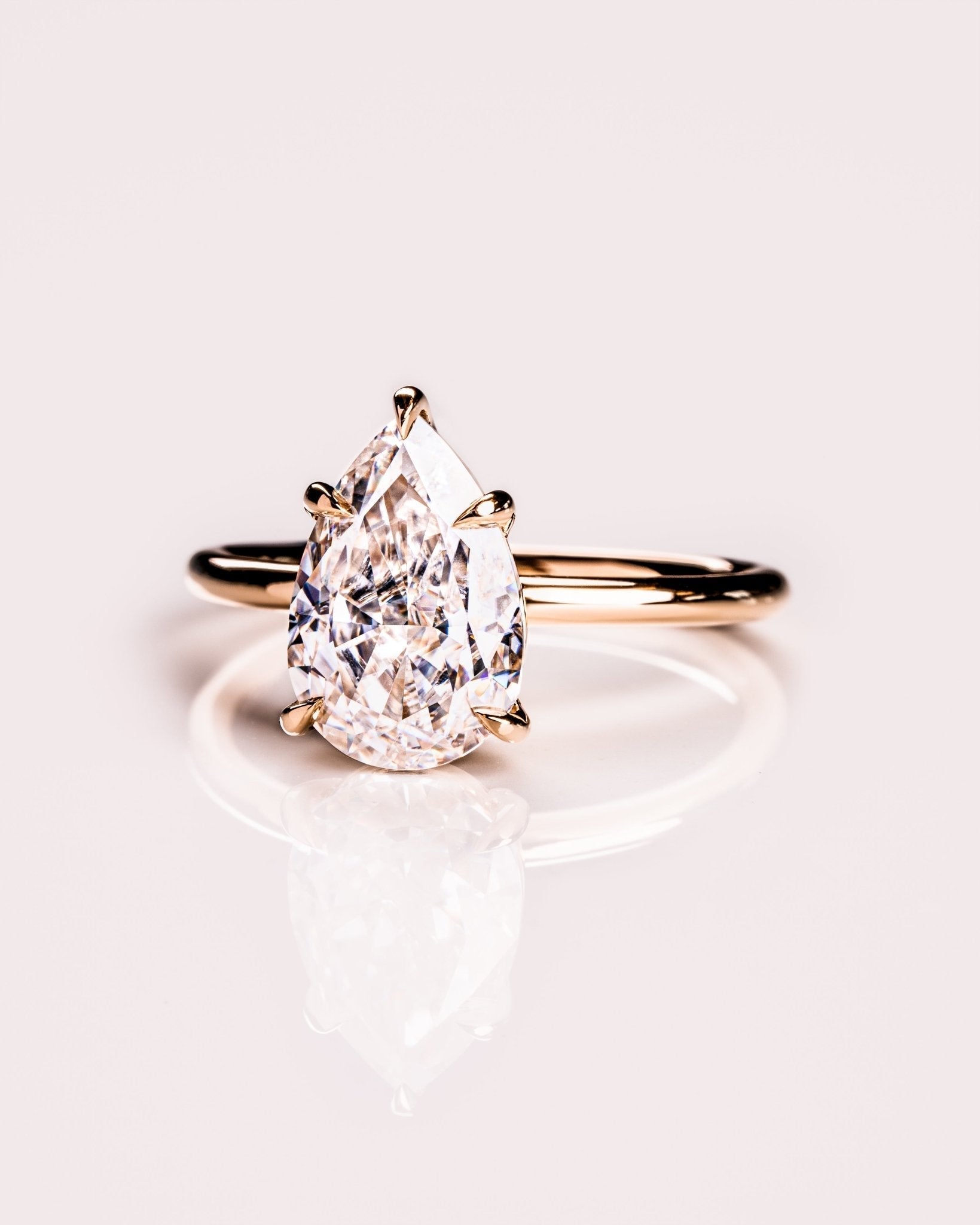 Cushion Hidden Halo Lab Grown Diamond Engagement Ring