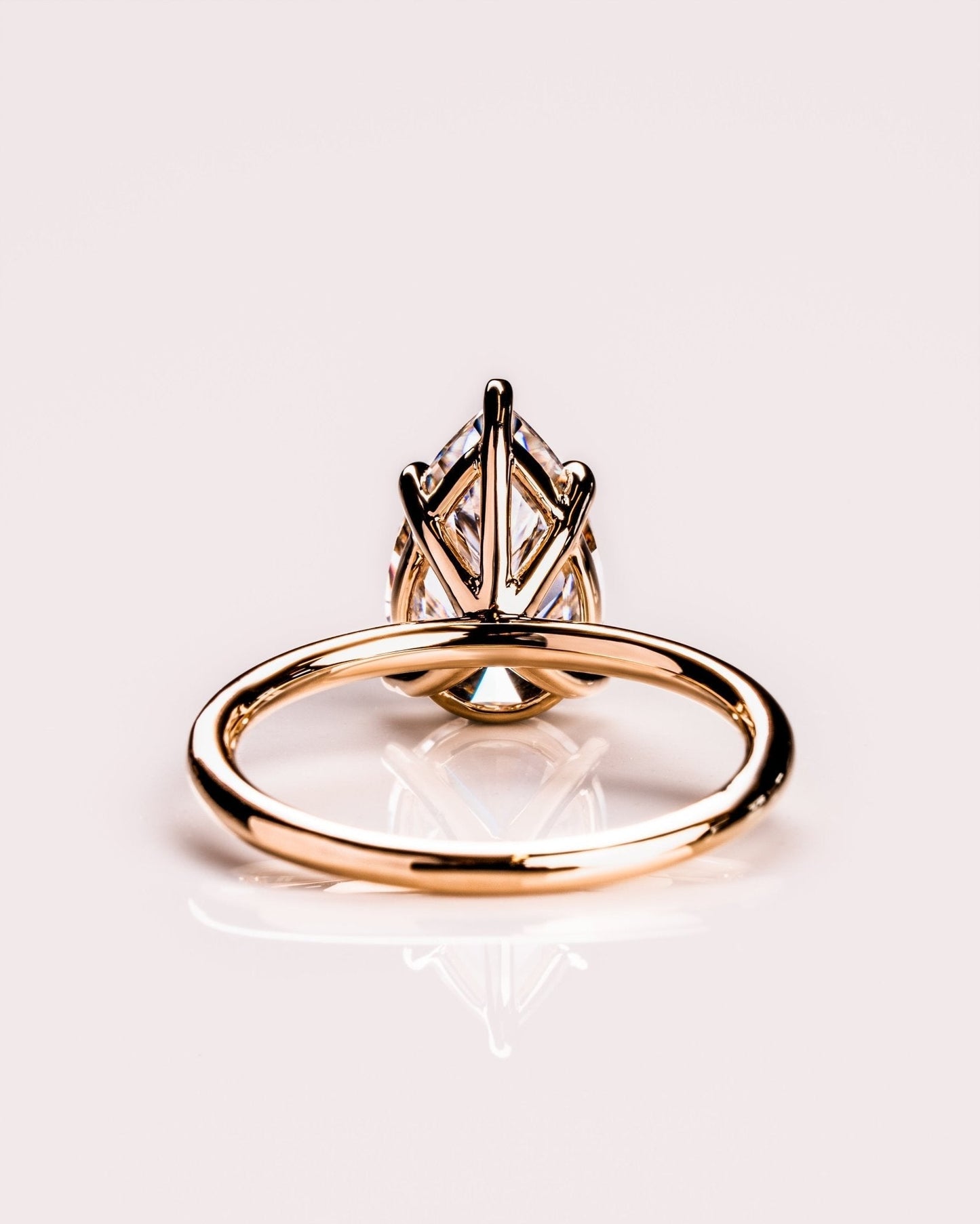 Cushion Hidden Halo Lab Grown Diamond Engagement Ring