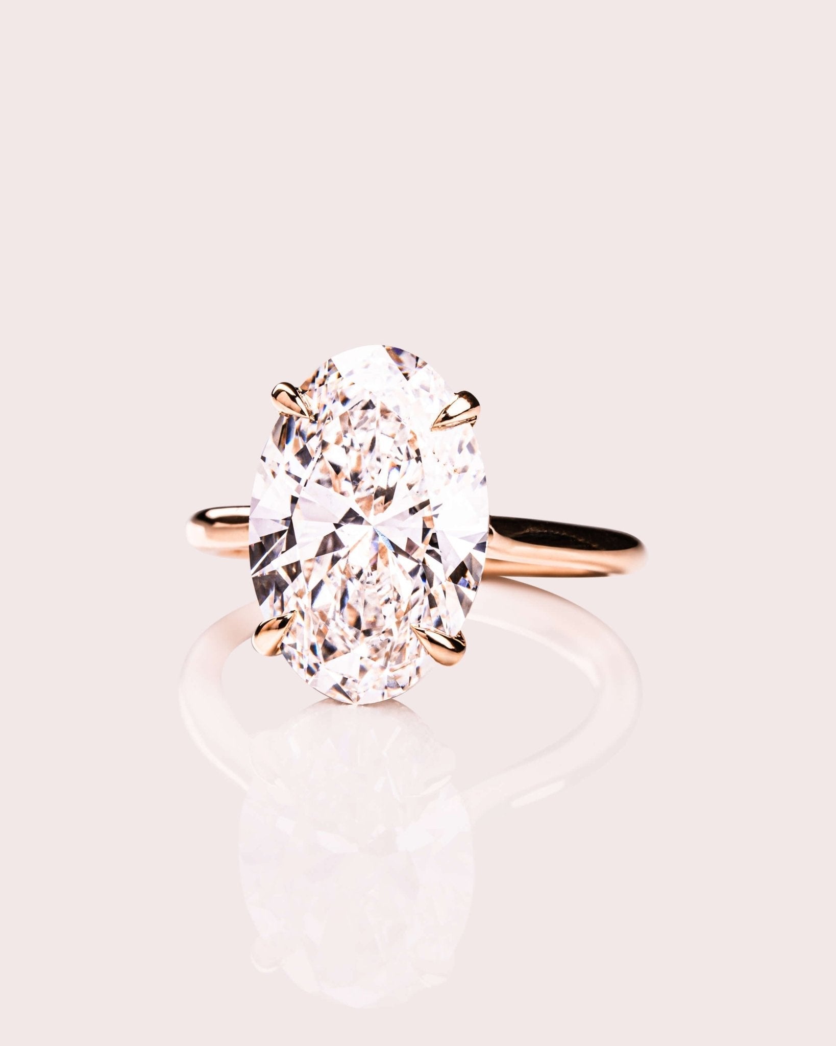 Cushion Hidden Halo Lab Grown Diamond Engagement Ring