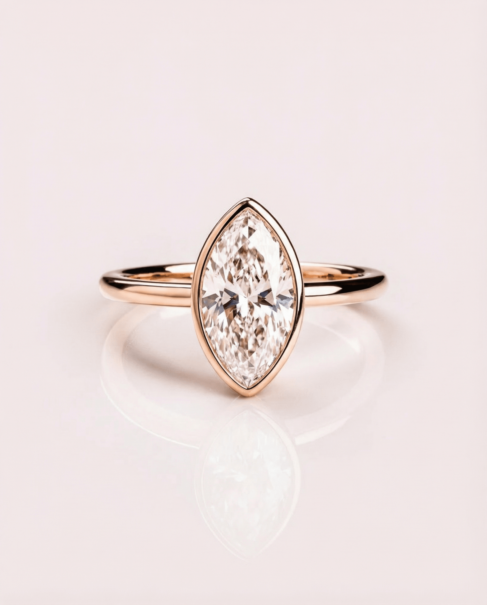 Cushion Hidden Halo Lab Grown Diamond Engagement Ring