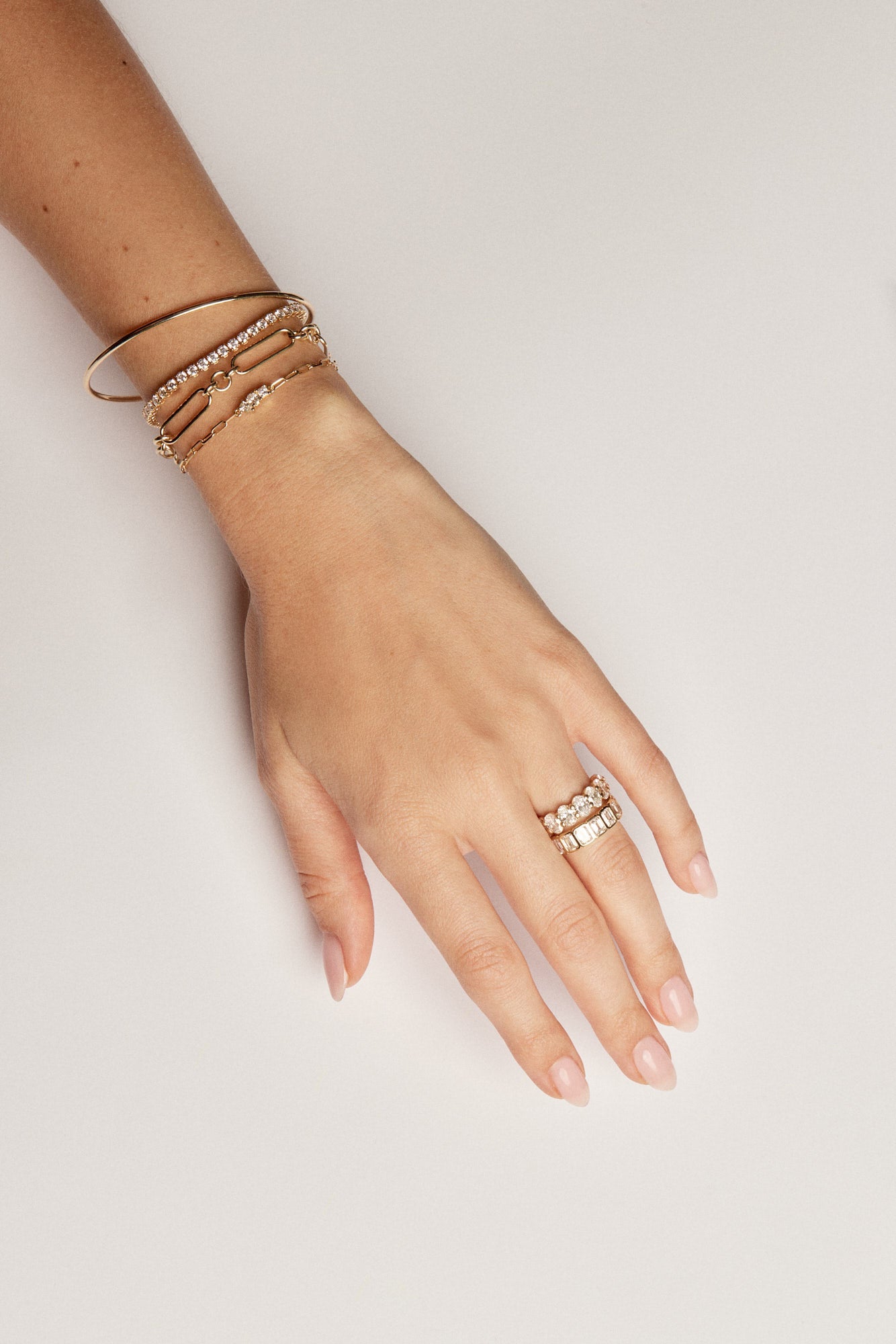 0.25 TCW Round Shaped Half Eternity Lab Grown Diamond Wedding Band