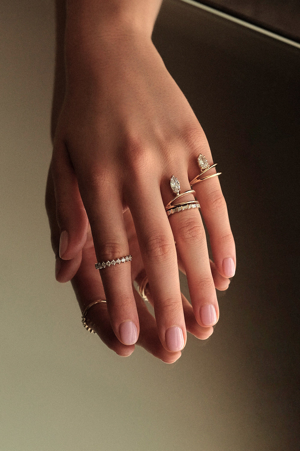 0.25 TCW Round Shaped Half Eternity Lab Grown Diamond Wedding Band