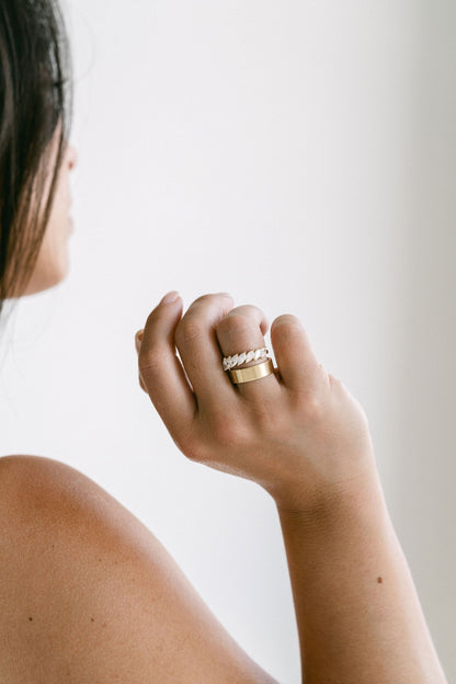 0.25 TCW Round Shaped Half Eternity Lab Grown Diamond Wedding Band