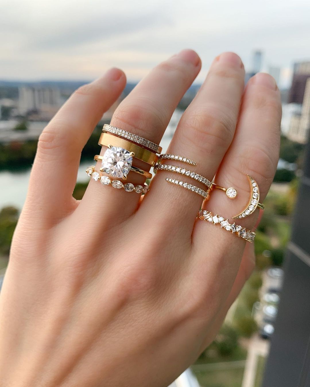 0.25 TCW Round Shaped Half Eternity Lab Grown Diamond Wedding Band