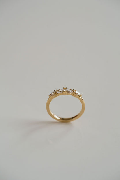 0.25 TCW Round Shaped Half Eternity Lab Grown Diamond Wedding Band