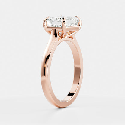 Marquise Cut Cluster Styled Lab Grown Diamond Engagement Ring