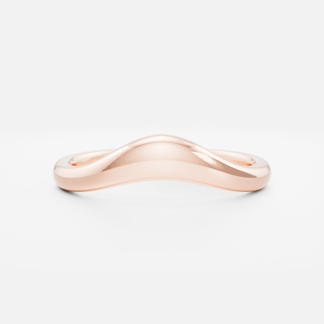 0.25 TCW Round Shaped Half Eternity Lab Grown Diamond Wedding Band